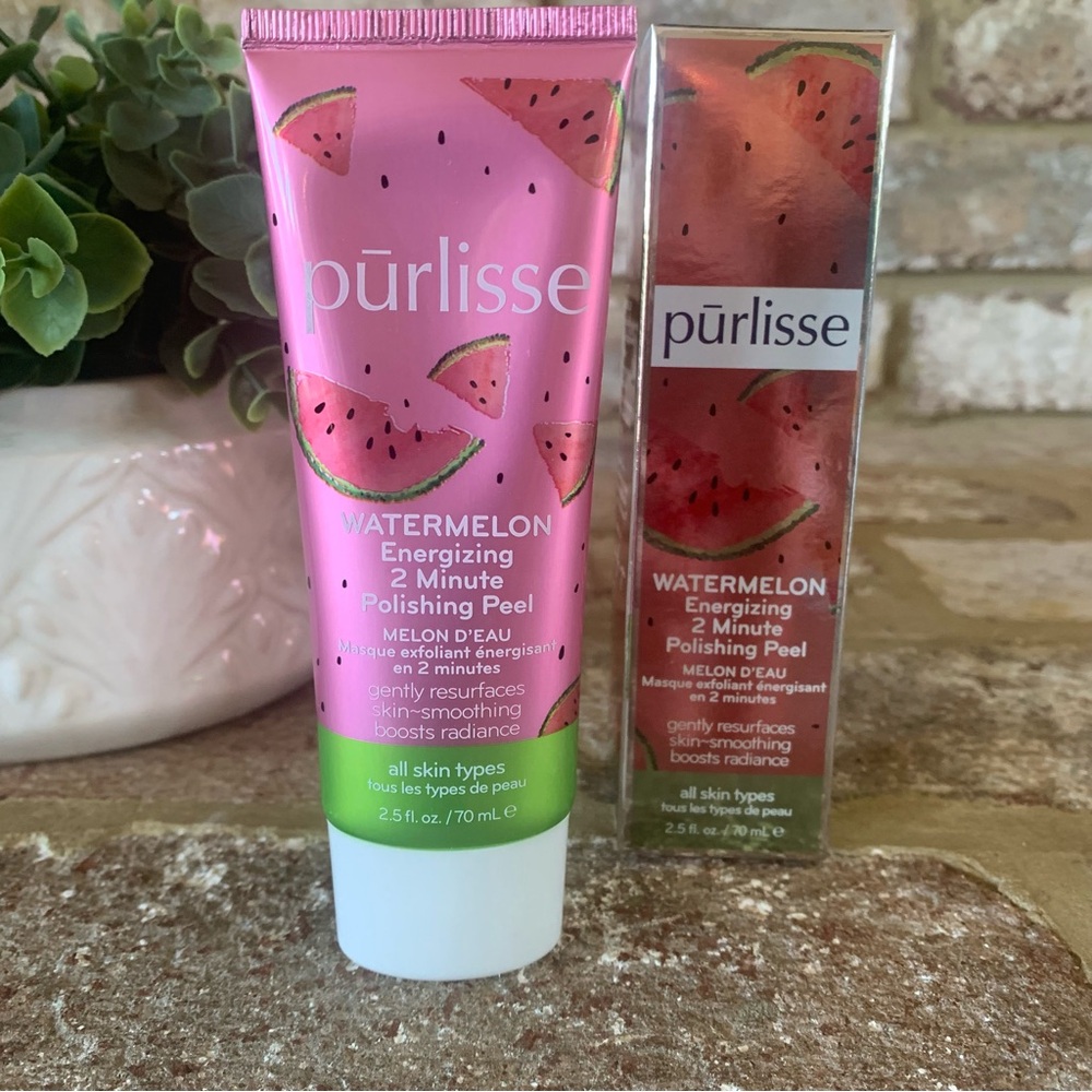 ✨$5✨ Purlisse | Watermelon Energizing 2 Minute Polishing Peel | 2.5 Fl Oz